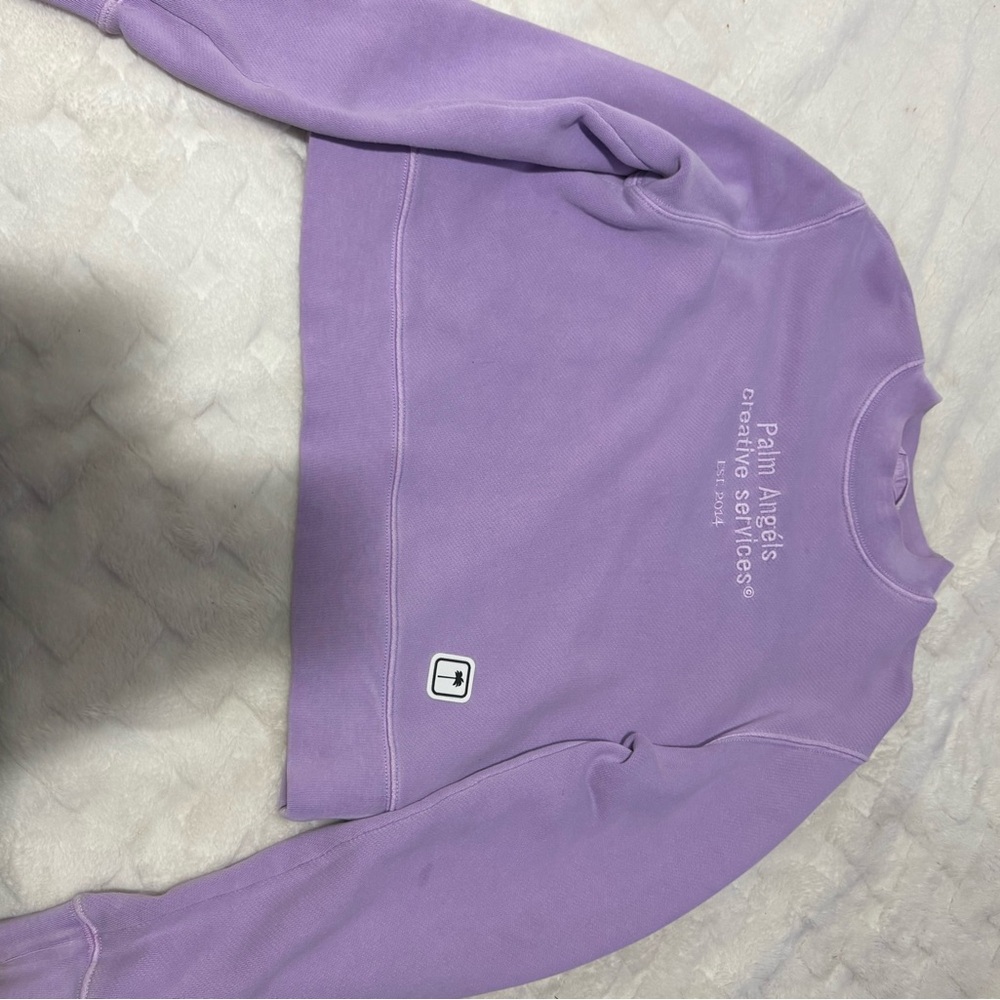 Palm Angels Lavender Crewneck